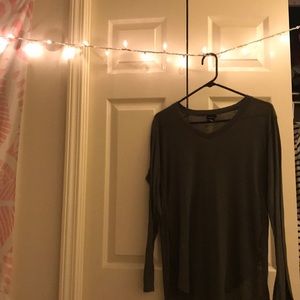 Long sleeve army green shirt